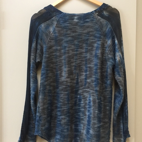XCVI | Textured Tie Dye Light Knit Sweater - Picture 2 of 6